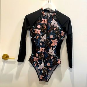 One piece long sleeve Swimsuit